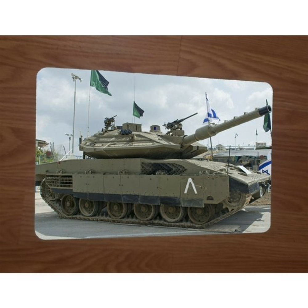 Merkava MK 4 Israel Military War Battle Tank 8x12‎ Metal Wall Sign